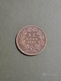 moneta 20 reis 1883  - portogallo 2