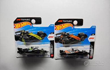 Hot Wheels Formula 1 Lotto McLaren + Kick Sauber