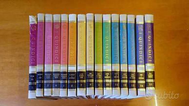 Enciclopedia vintage ragazzi "I Quindici" completa