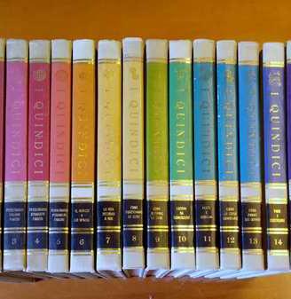 Enciclopedia vintage ragazzi "I Quindici" completa