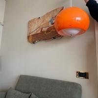 lampada da soffitto vintage