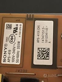 Scheda alimentazione tv sony kd-55xf9005