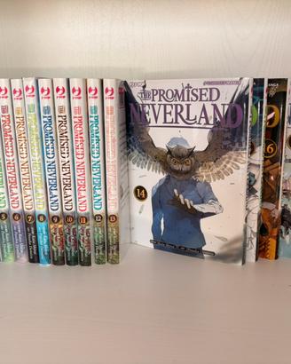 The Promised Neverland - serie completa (Vol 1-20