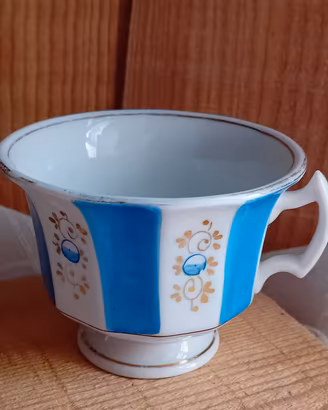 Tazza Biedermeier  porcellana  fine '800