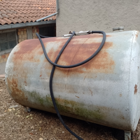 Cisterna in ferro per gasolio