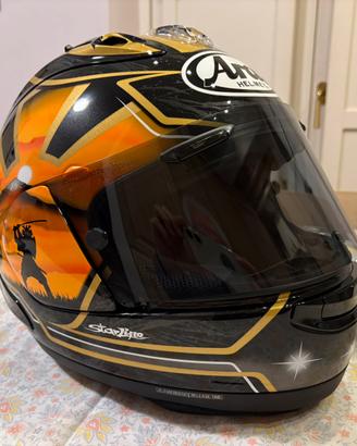 Arai RX-7 V Evo Pedrosa spirit gold Tg L