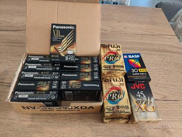 VHS-C PANASONIC - BASF -JVC - FUJI NUOVE