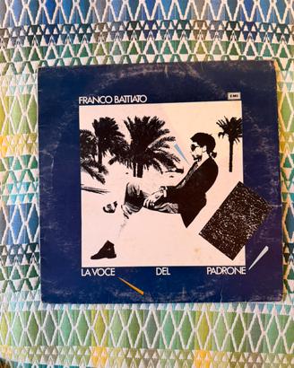 Franco Battiato Vinile LP La voce del padrone