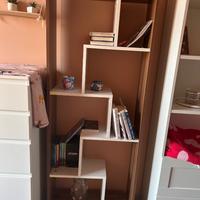 libreria di media misura ben tenuta