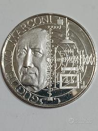 Medaglia Guglielmo Marconi argento 800