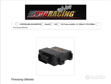 Centralina 124 Abarth/ 500 e G Punto/ Giulietta