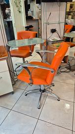 Specchio grande con poltrona 