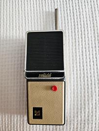 Walkie-Talkie Vintage Nikit "Solido" anni 70/80 