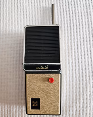 Walkie-Talkie Vintage Nikit "Solido" anni 70/80 