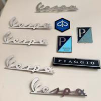 Set di loghi, targhette, fregi Vespa Piaggio