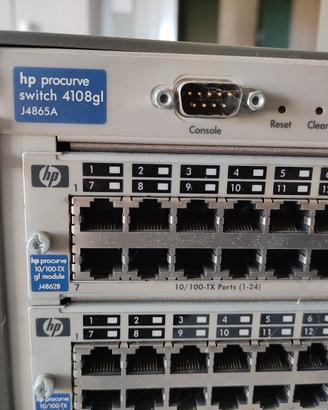switch procurve hp 4108gl j4865a