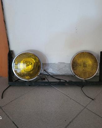 fari gialli raly vintage 
