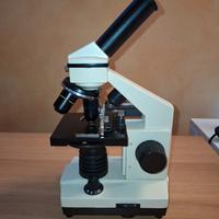 Microscopio Omegon con set completo