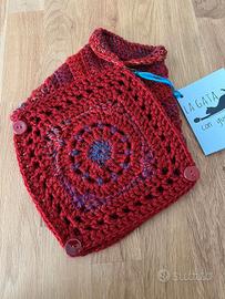 Scaldacollo all' uncinetto, anche personalizzabile