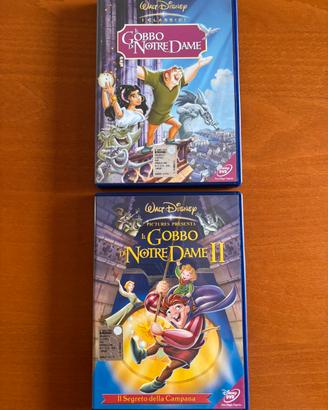 2 DVD "Il Gobbo di Notre Dame 1 e 2"