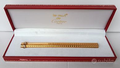 Penna a Sfera Must de Cartier Vintage Placcata Oro