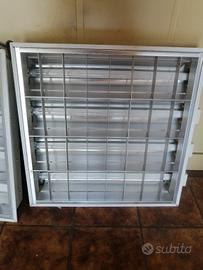 Plafoniera da incasso per controsoffitti 