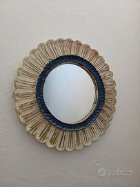 Specchio ceramica sarda