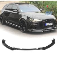 SPOILER LIP AUDI A6 19-24 NERO LUCIDO