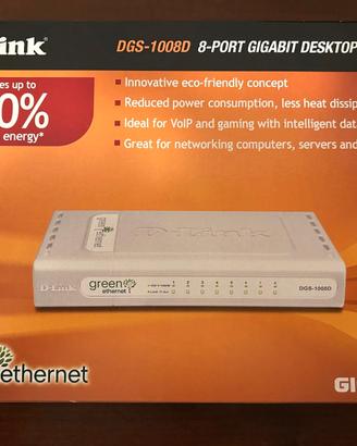 Switch HUB D-Link DGS-1008D