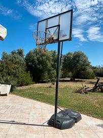 Canestro regolamentare regolabile