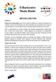 ABITI BIMBO DA ZERO A 12 ANNI