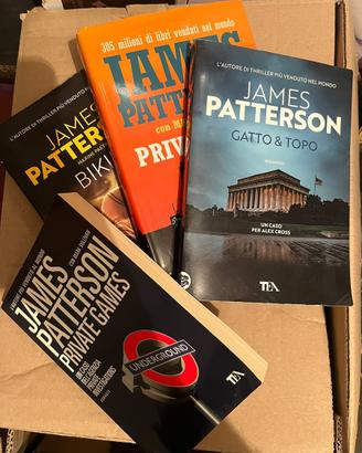 Blocco libri di James Patterson