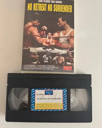 VHS No Retreat No Surrender – Van Damme