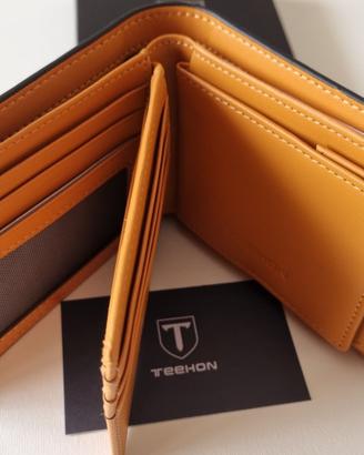 Portafoglio Uomo Vera Pelle Blocco RFID