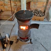 stufa a legna in ghisa