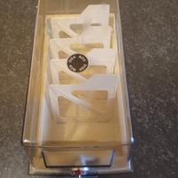 porta dischetti e documenti con chiave