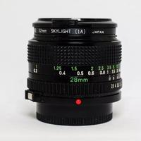 OBIETTIVO CANON 28 F 2.8 FD BUONISSIME CONDIZIONI
