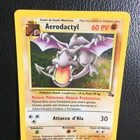 Pokemon, Aerodactyl, Fossil, FO 1, 1/62,Prerelease