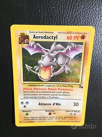 Pokemon, Aerodactyl, Fossil, FO 1, 1/62,Prerelease