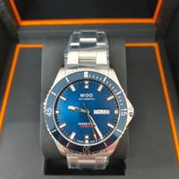 mido Ocean star 200 blu nuovo full set