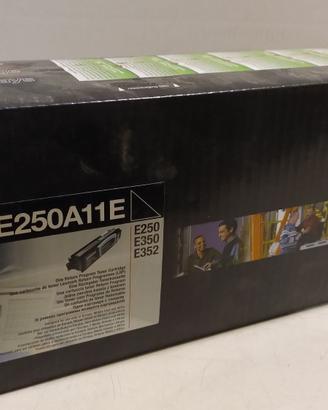 X - Lexmark toner nero E250A11E ORIGINALE