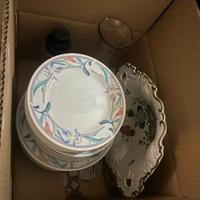 Servizio piatti in porcellana Sandro Rich