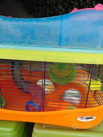 gabbia criceto piccoli roditori