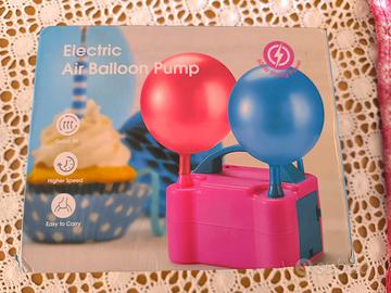 pompa elettrica gonfia palloni 600w