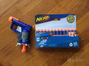 Nerf pistola con 12 dardi