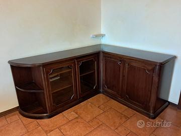 Mobile ad Angolo in Legno Laccato
