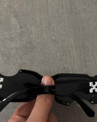 Occhiali off white