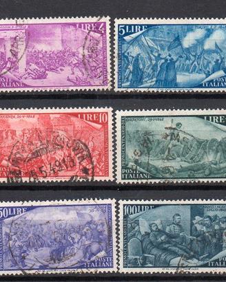 ITALIA Repubblica 1948 Risorgimento