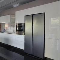 Cucina laccata brillante bianco