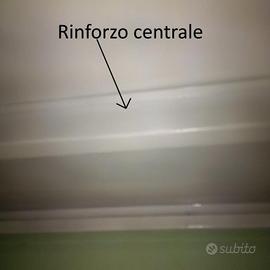 Scaffali ferro e metallo con rinforzo centrale